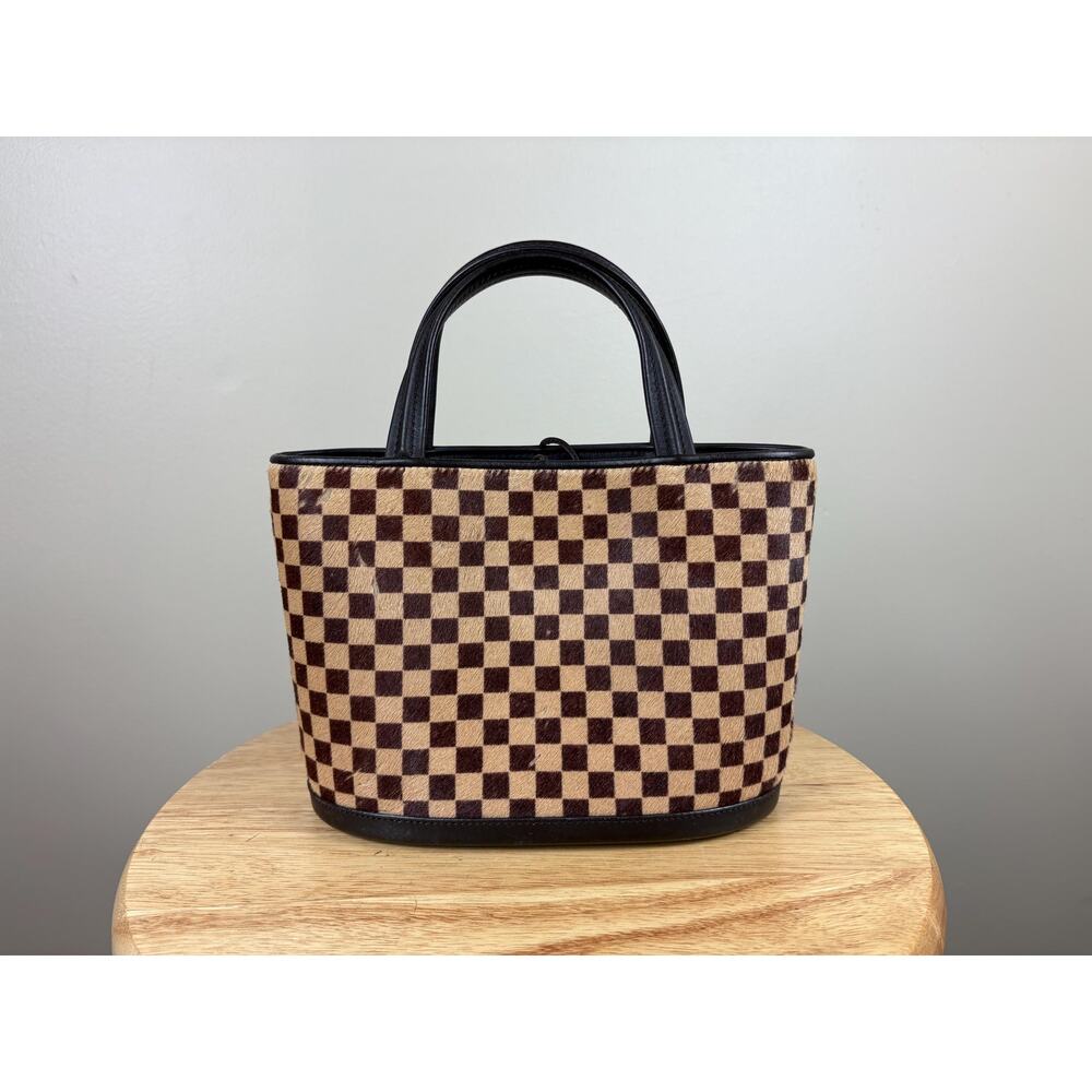 Authentic Louis Vuitton Impala Sauvage Pony Hair Mini Tote Purse